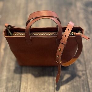 Madewell Zip-Top Transport Crossbody, Pre-owned